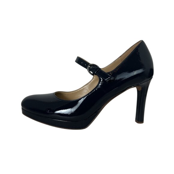 Naturalizer Talissa Platform Pumps Dark Navy Patent Leather Mary-Jane  Size 5 - Picture 6 of 10